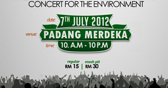 Rockfest Marathon III - Concert for the Environment taking place in Kota Kinabalu