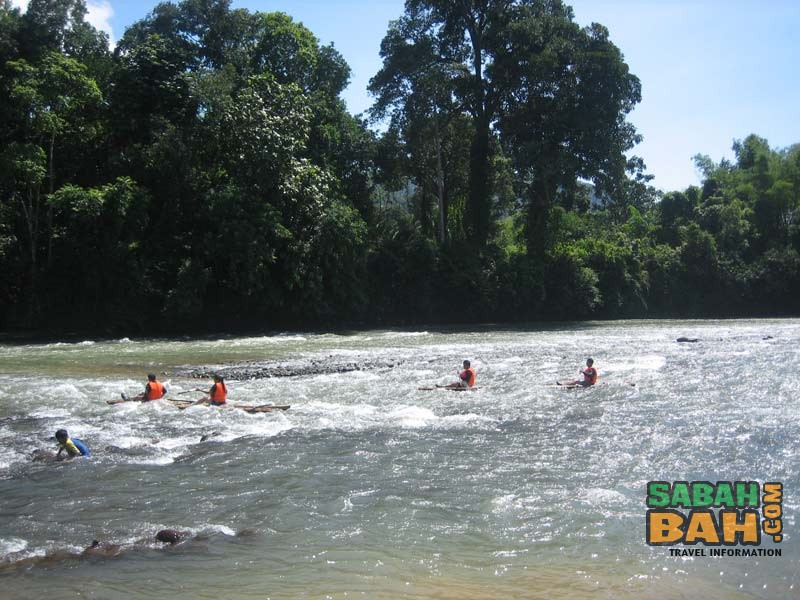 Kiulu 4M Challenge - Mamangkar, bamboo rafting
