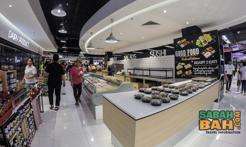 Everrise Supermarket's Bakery area in Imago - The Mall at KK Times Square Phase 2