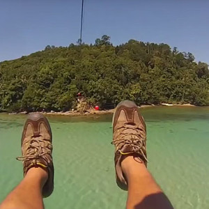 Kota Kinabalu Coral Flyer Zipline between Islands