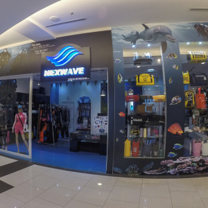 Nexwave Dive Shop in Kota Kinabalu, Borneo