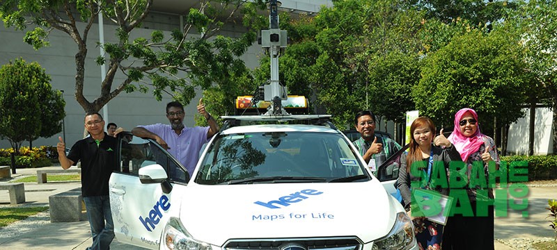 HERE Mapping Vehicle - Image provided by HERE Malaysia